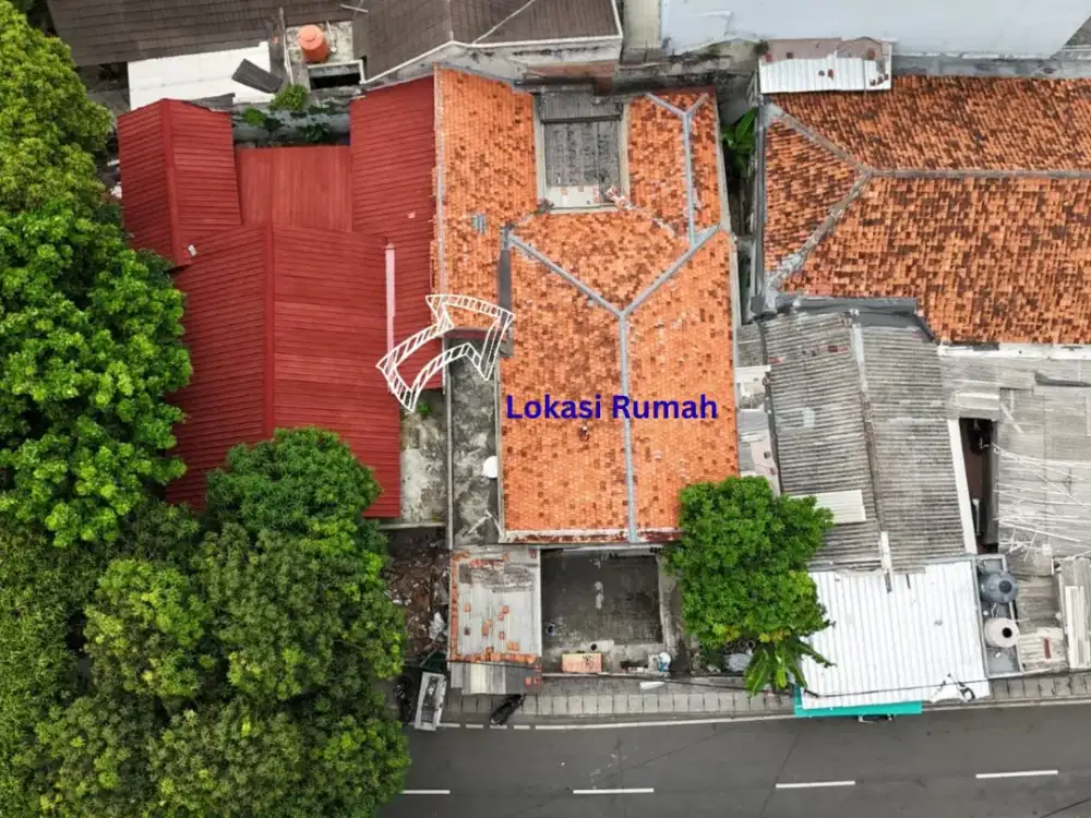Tanah Komersial 303 m² Pinggir Jalan Raya Kramat Pulo – Cocok Ruko/Usaha