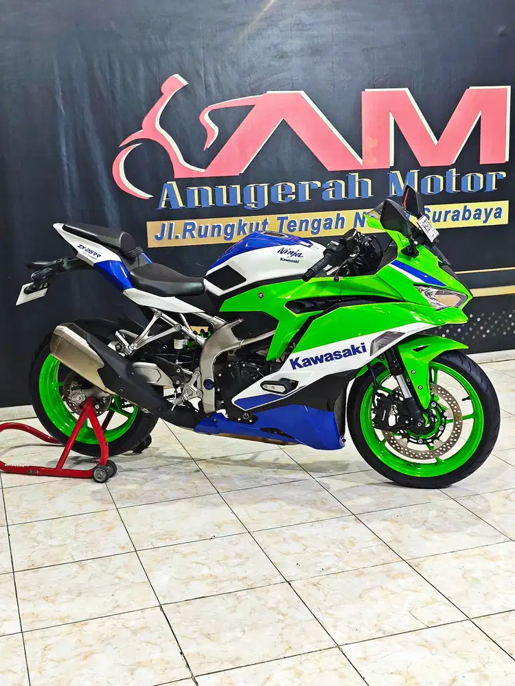 ZX25 RR abs QS anniversary limit edition km.1rb.Anugerah motor rungkut