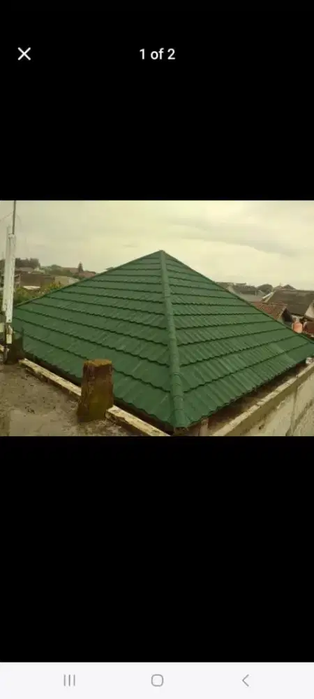 Canopy baja ringan atap rumah terbaru