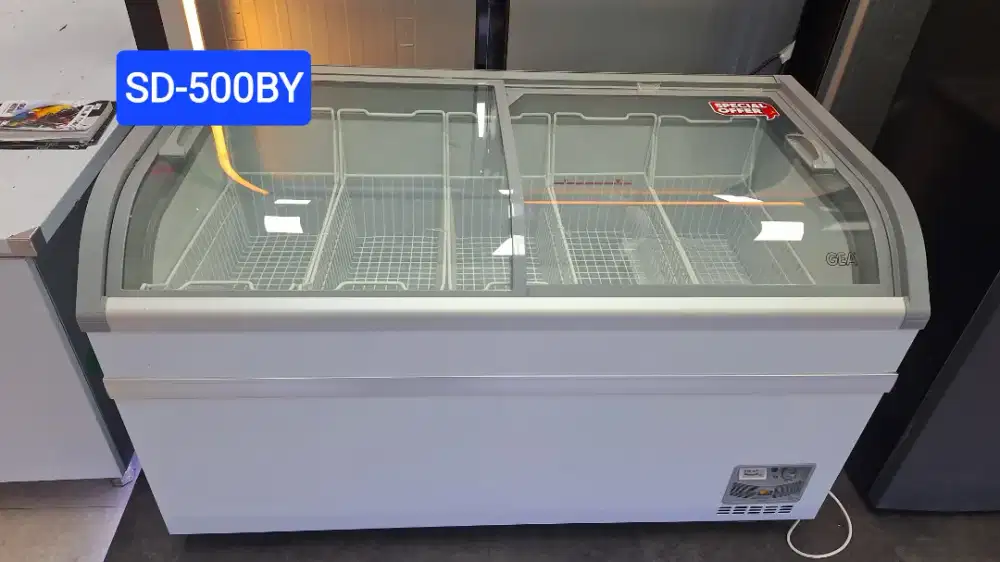 Freezer Box Gea 500 liter Friser Curved sliding SD500BY