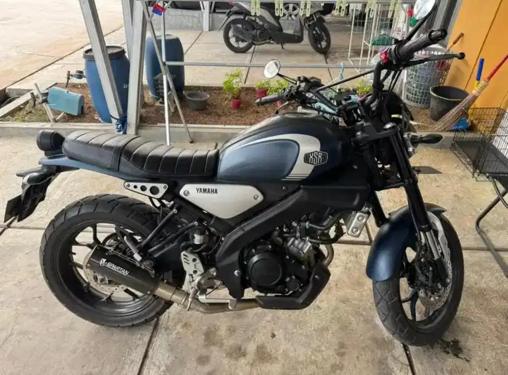Xsr 155 warna blue matte