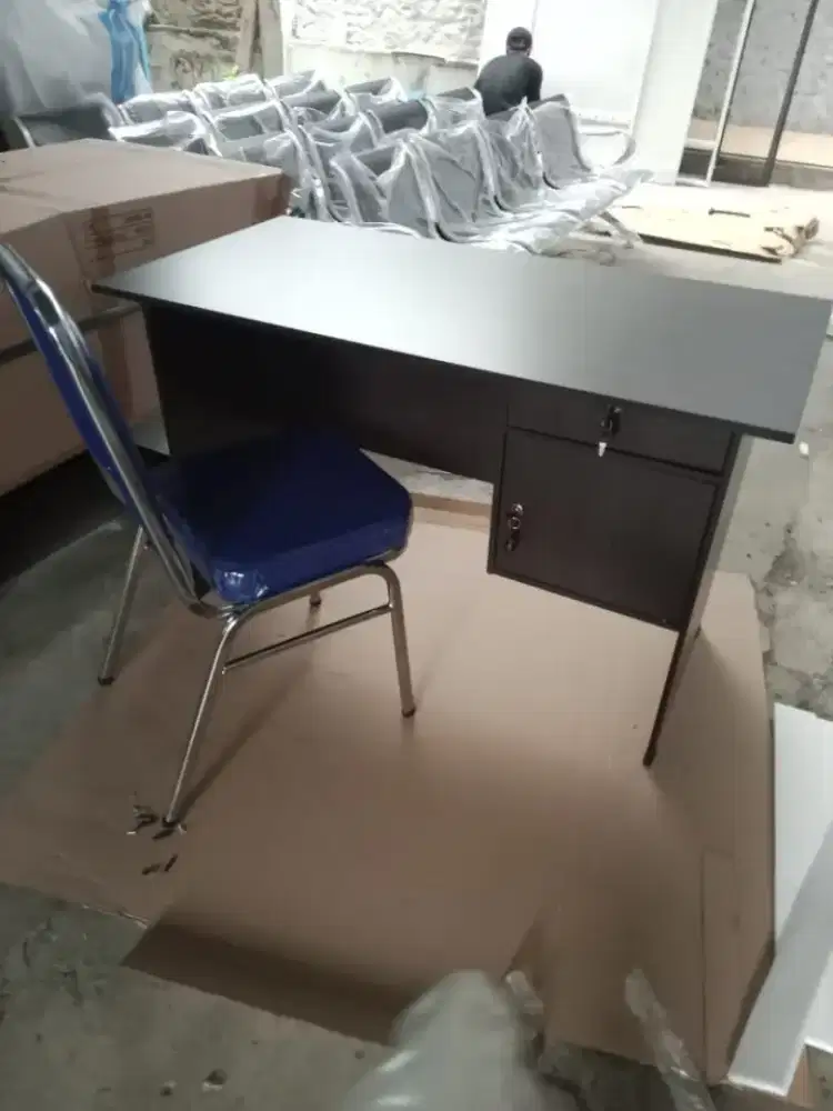 Meja+kursi barang baru