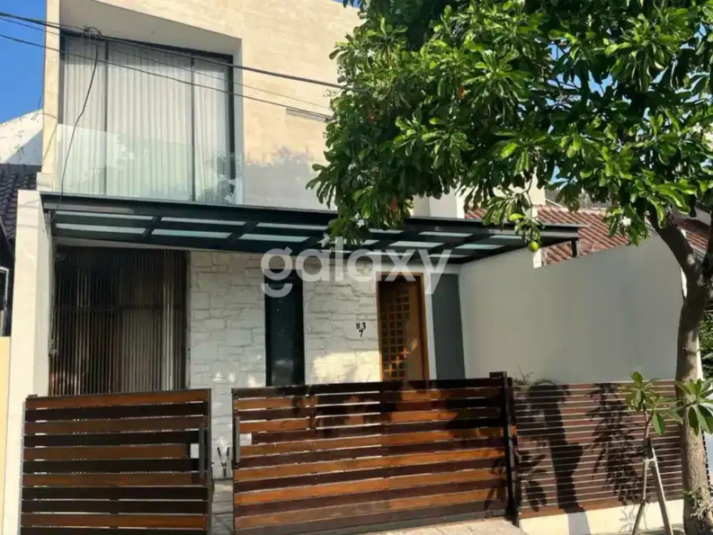 dijual rumah 2 lantai galaxy bumi permai araya tahap 2 surabaya