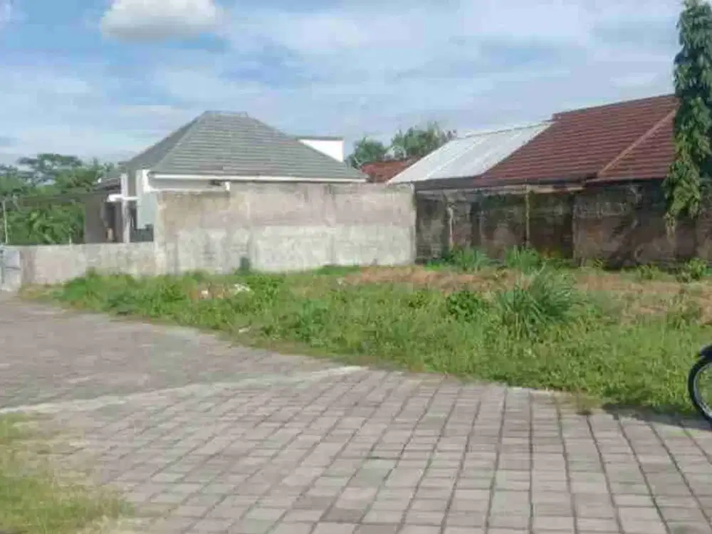 DI JUAL TANAH PEKARANGAN DALAM CLUSTER PERUMAHAN DI TIMUR STADION MAGUWOHARJO