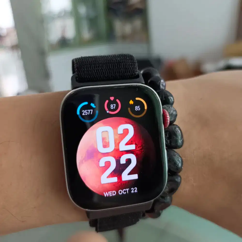 Huawei watch Fit 3 WHITE mulus + strap ori baru, garansi panjang 2026