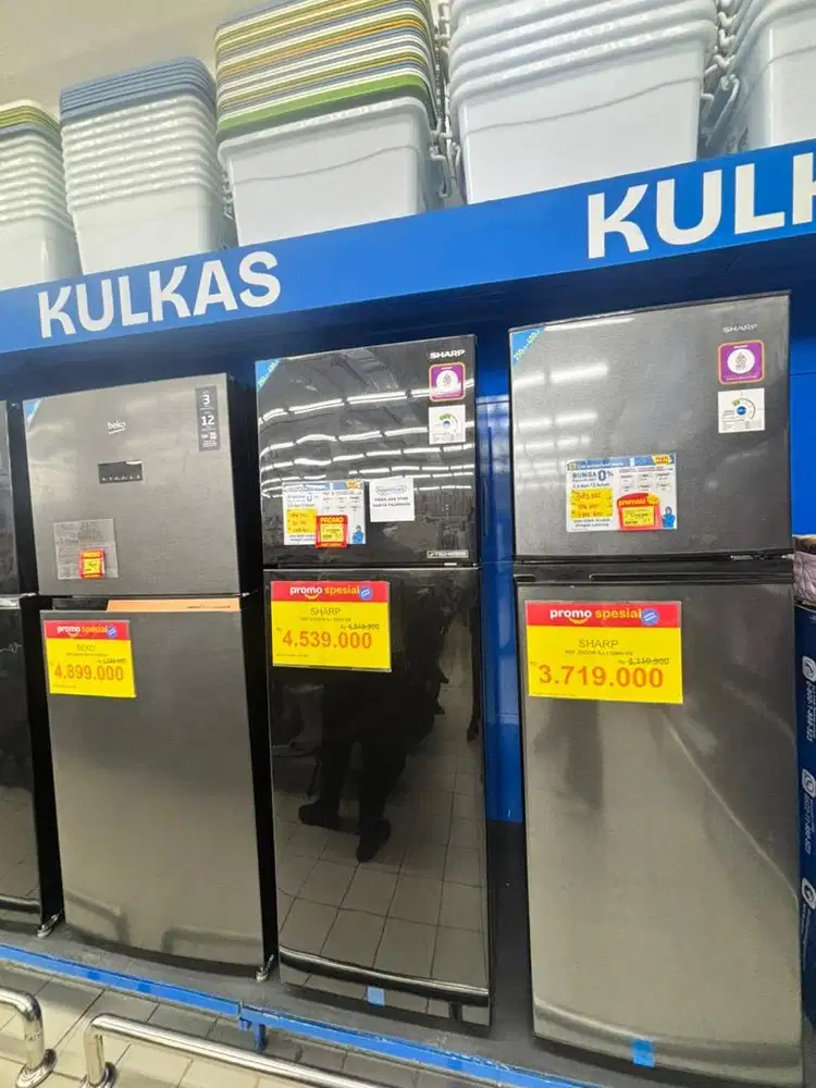 KREDIT KULKAS TANPA RIBET , CICILAN HANYA 300RBAN