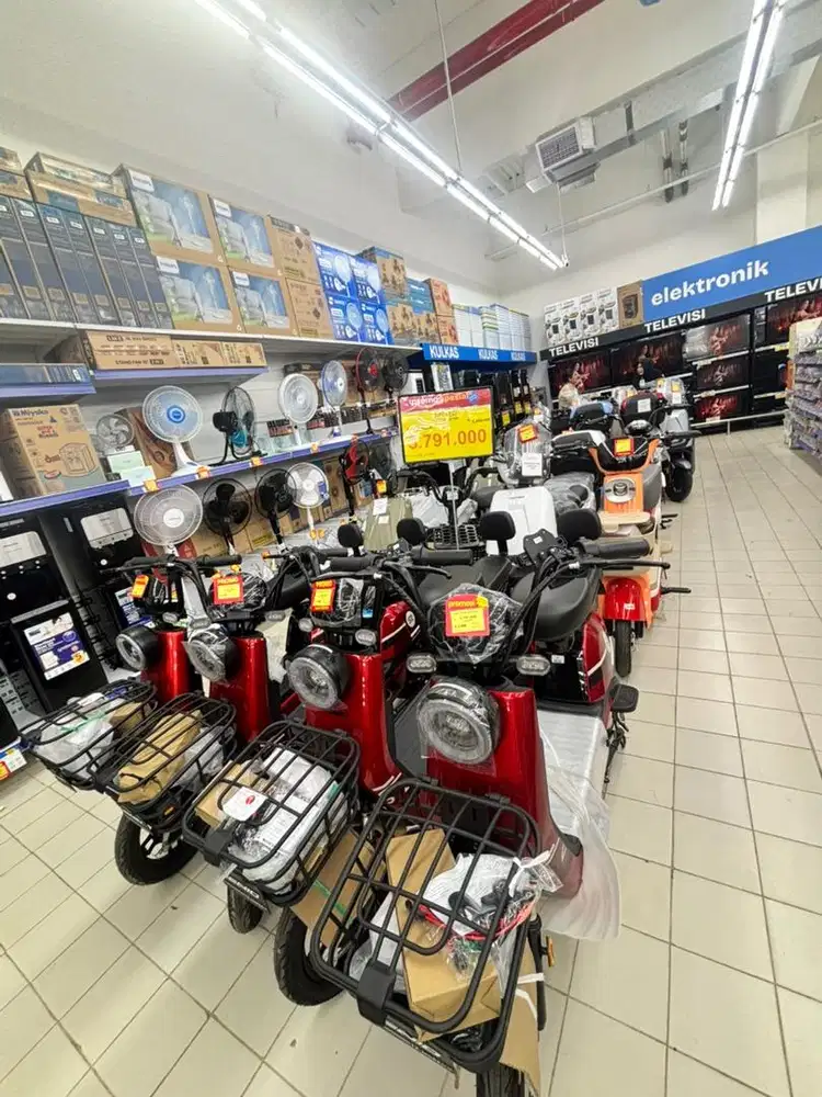 KREDIT SEPEDA LISTRIK , SYARAT HANYA KTP