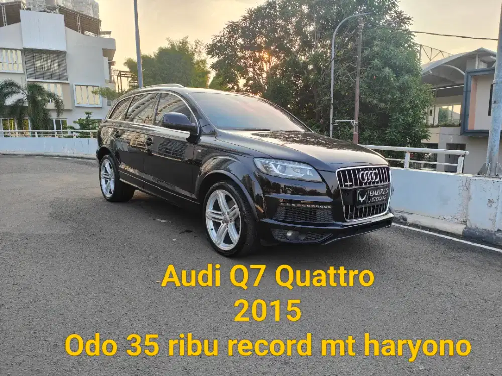 LOW KM AUDI Q7 QUATTRO FACELIFT FULL SPEK 3 TV RECORD AUDI TERAWAT