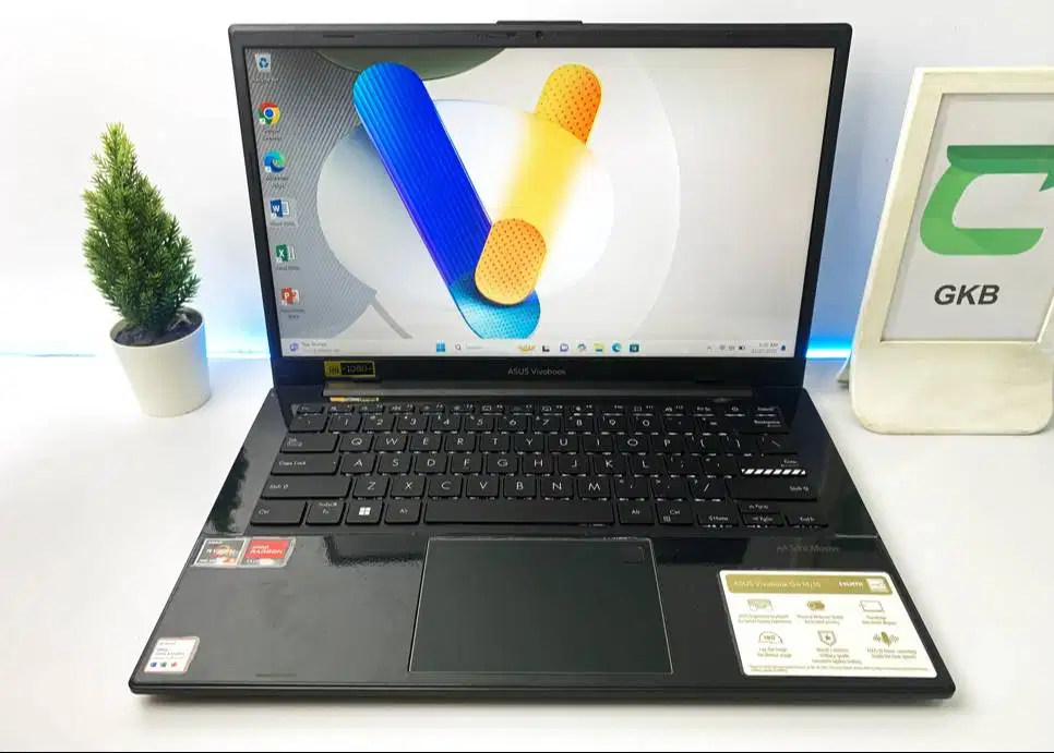 Laptop Asus VivoBook Go 14 E1404F Ryzen 5 7520U Ram 16gb Ssd 512 Mulus