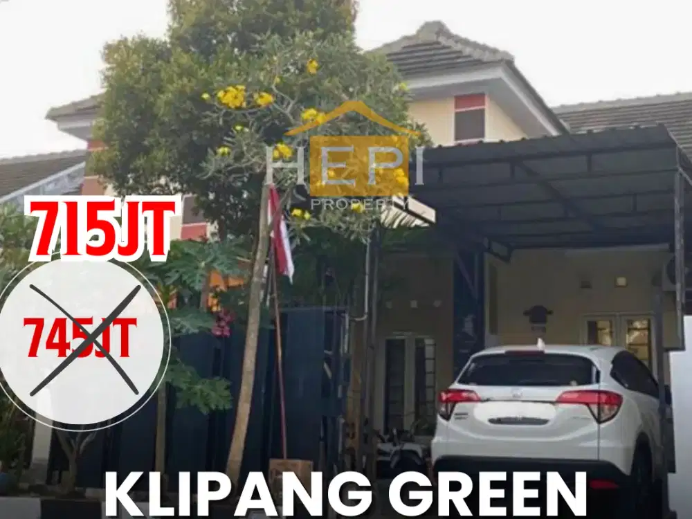 Dijual Rumah di Perum Klipang Green Semarang
