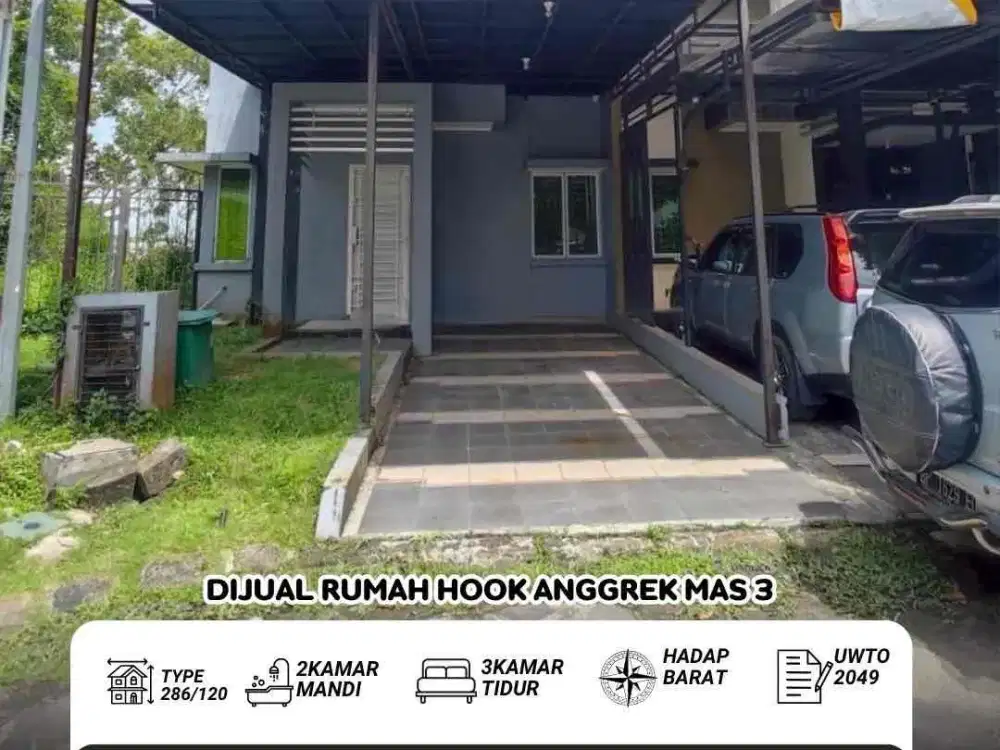 Dijual Rumah Hook Anggrek Mas 3 Batam Center