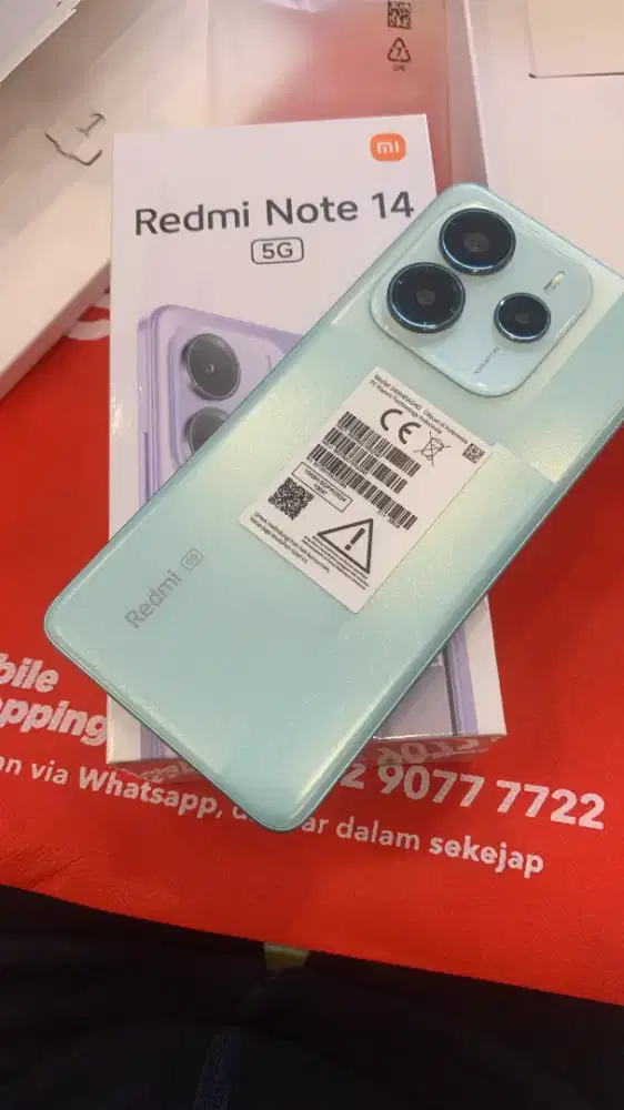Redmi note 14 5G . Bisa kredit tanpa dp bunga mulai 0%