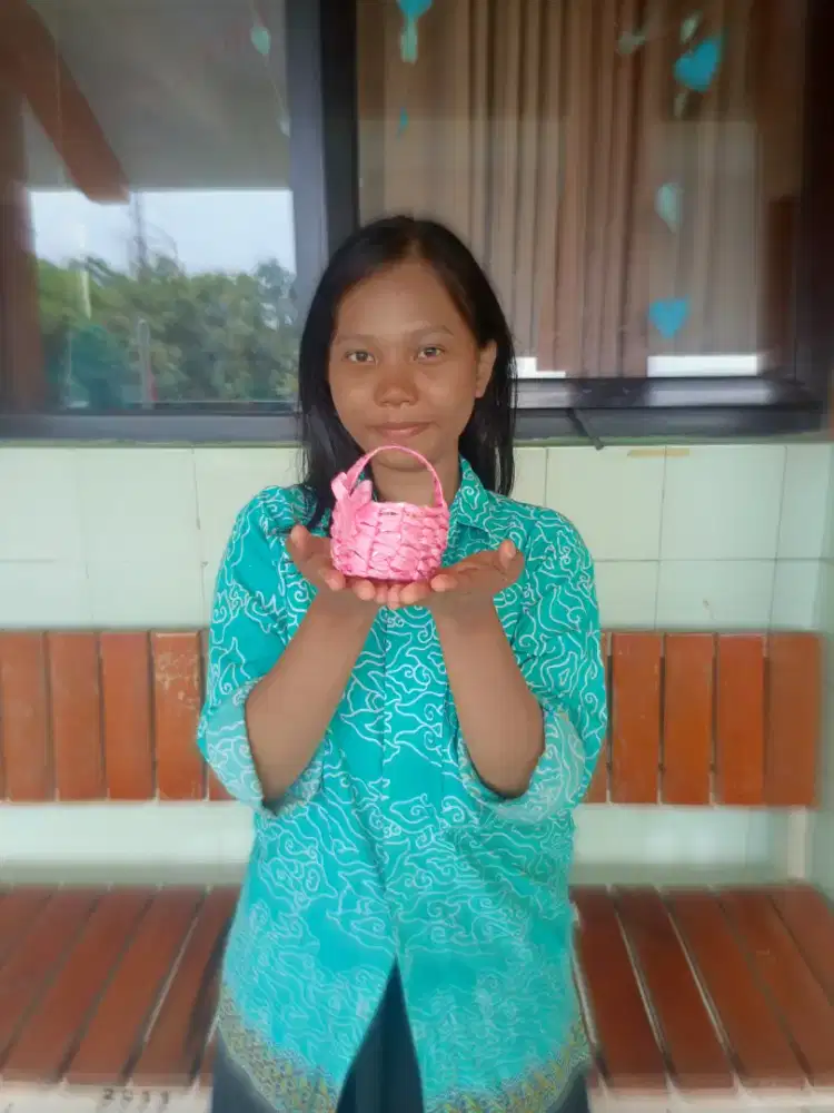 Hiasan Keranjang Mini