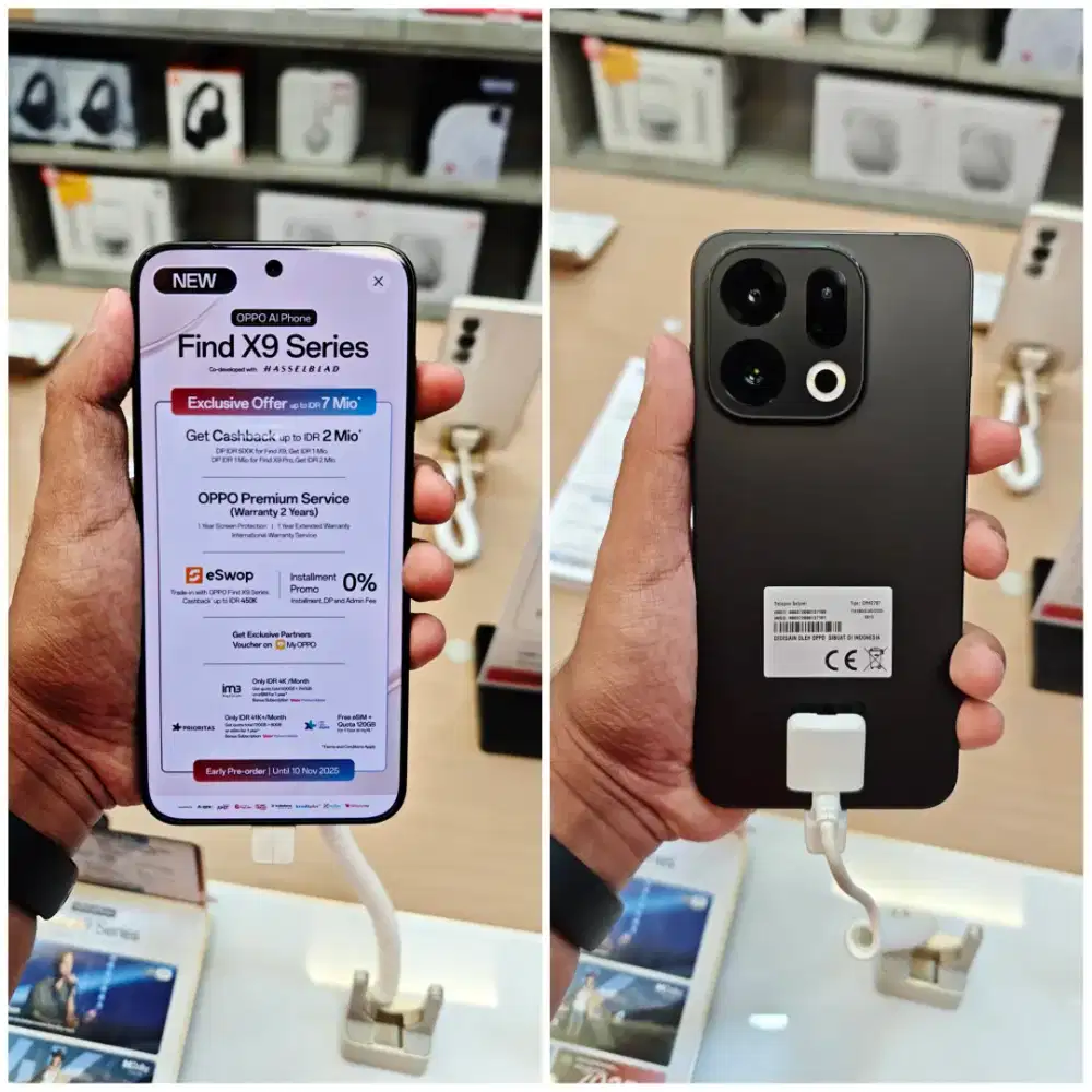 [Bunga Bisa 0%] OPPO Find X9, Gratis Hingga 2x Cicilan