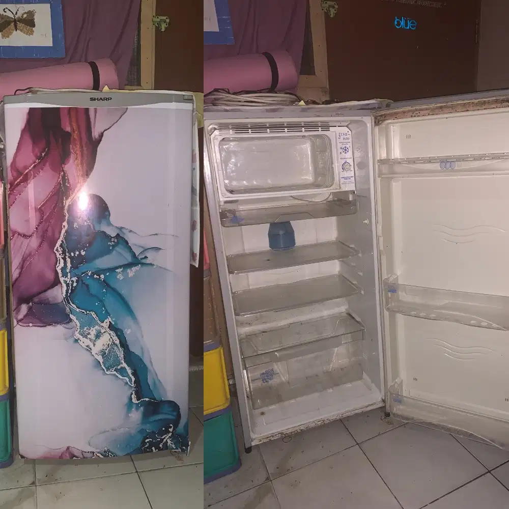 Jual Kulkas sharp seken