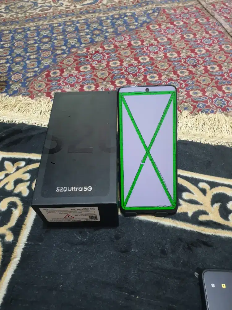 JUAL SAMSUNG S20 ULTRA 12GB/128GB EKS SEIN FULSET