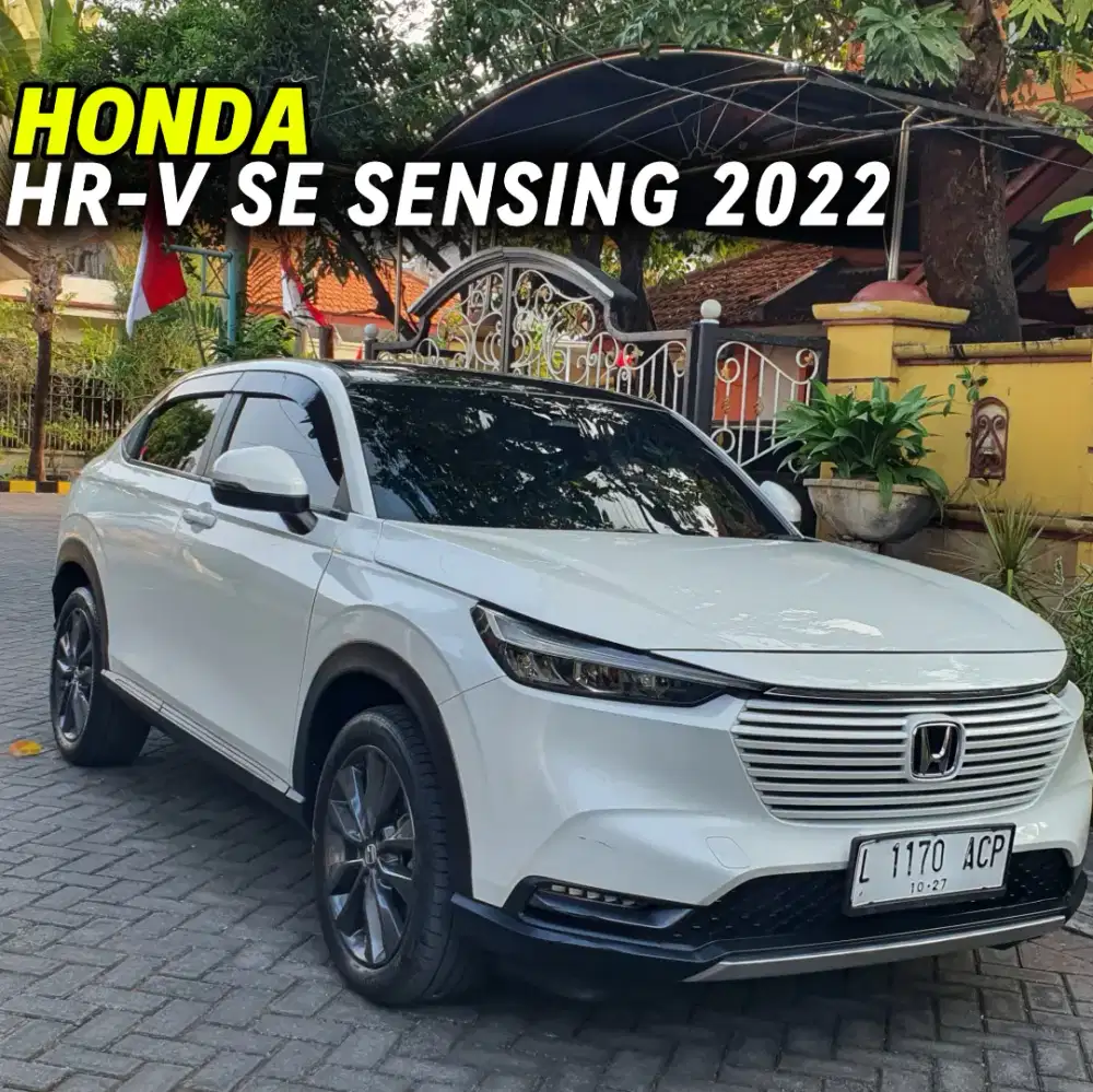 HONDA HRV SE 1.5 CVT SENSING 2022 LOW KM‼️