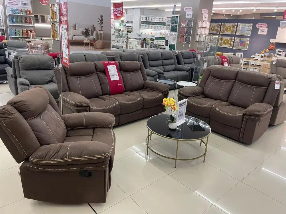 PROMO SOFA RECLAINER SET WINCHESTER SELMA