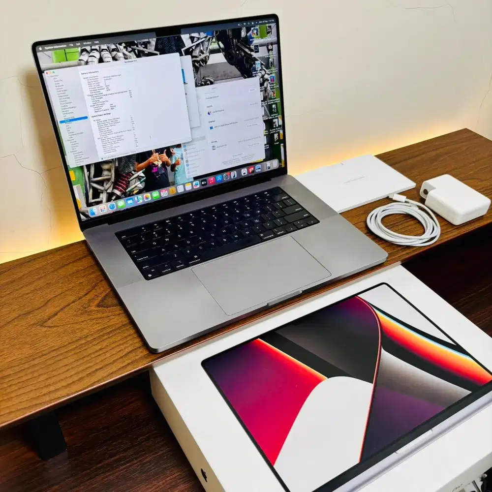MacBook Pro 16 inch M1 Pro 10c GPU 16c SSD 1TB Fullset original