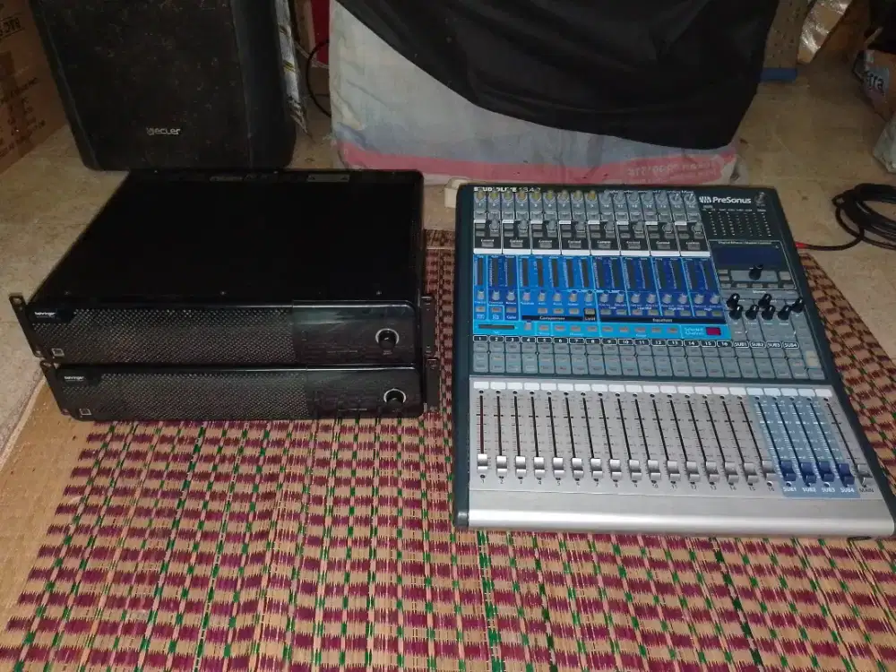 Mixer Presonus SL1642+2unit Power Digital Behringer.