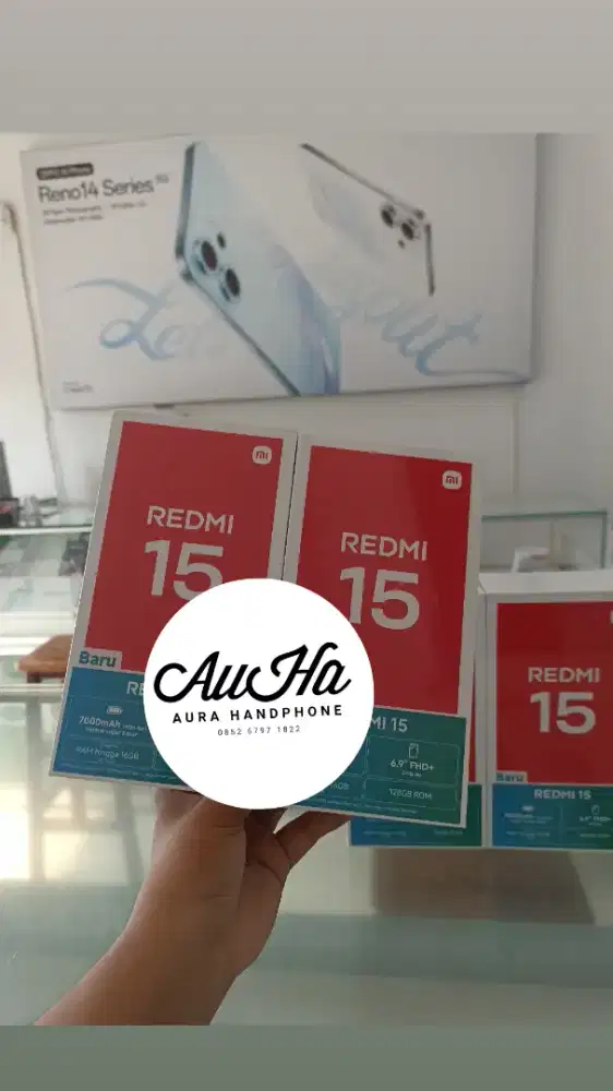 bnib xiaomi redmi 15 4G 8/128 resmi indonesia
