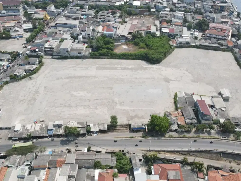 Disewakan Lahan pinggir jalan raya cilincing cocok untuk Pool Mobil / Alat Berat / Container