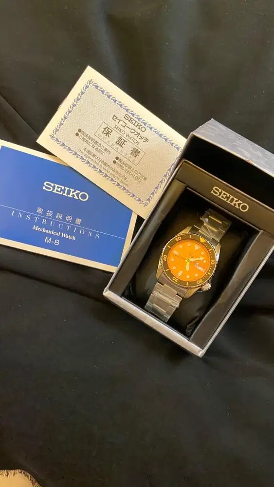 Seiko SKX 38mm Orange SRPK35 SBSA231 (JDM EDITION)