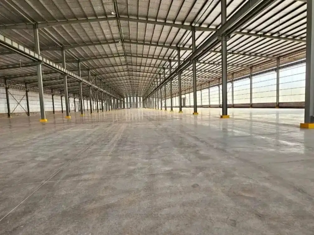 DI SEWAKAN GUDANG INDUSTRI BARU INDENT DI TEGAL BARAT - JAWA TENGAH