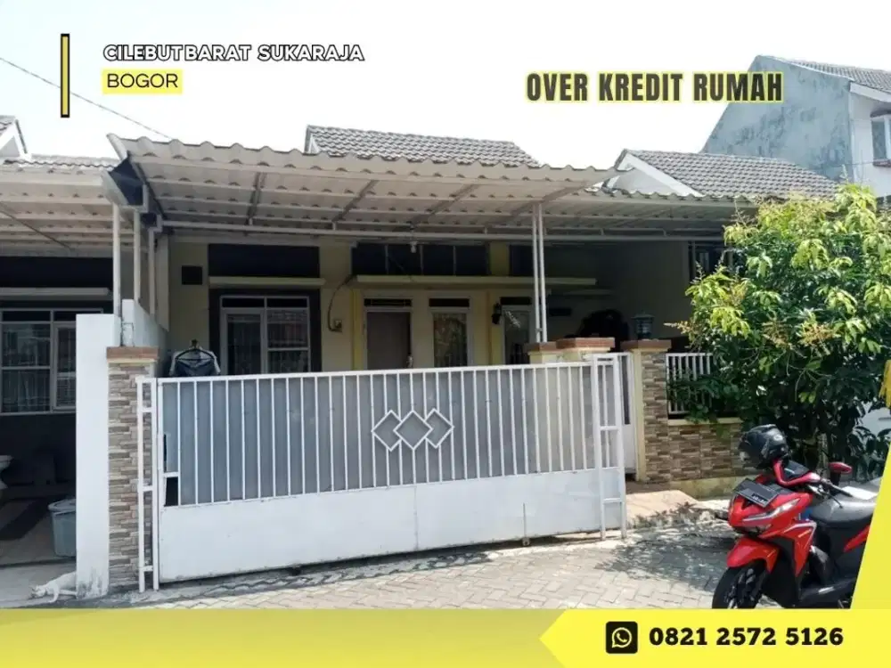 Take Over Rmh 125JT dkt Stasiun Cilebut di Permata Bogor Residence