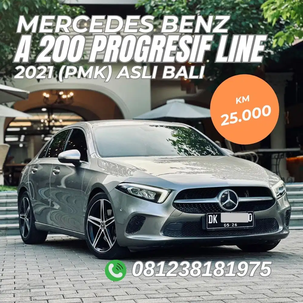 MERCEDES-BENZ A200 PROGRESIF LINE AT ASLI BALI