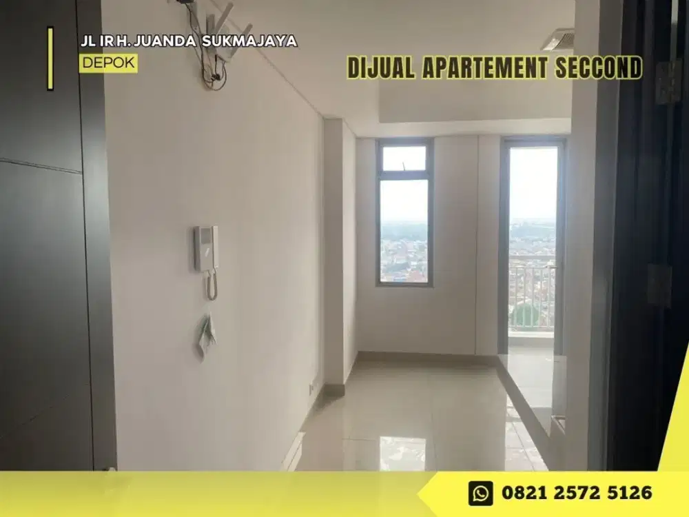 Jual Apartemen CASH Type Studio Strategis di Apartemen Pesona Square Depok