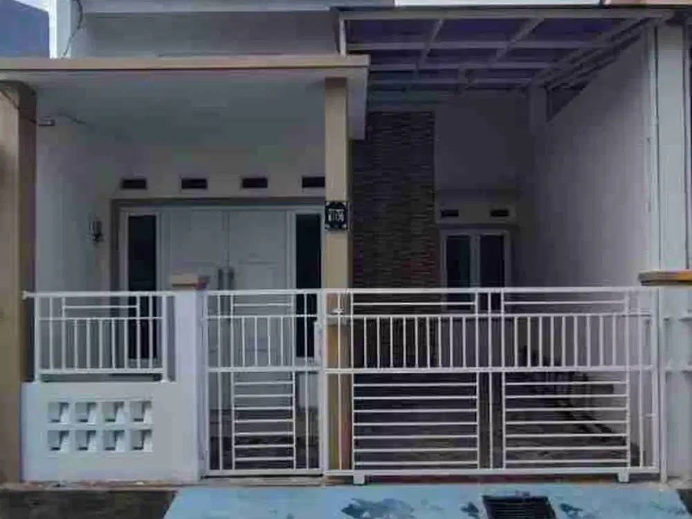 Rumah 1 Lantai Konstruksi 2 Lantai Sudah Renov Di Bumi Anggrek, Kab. Bekasi.