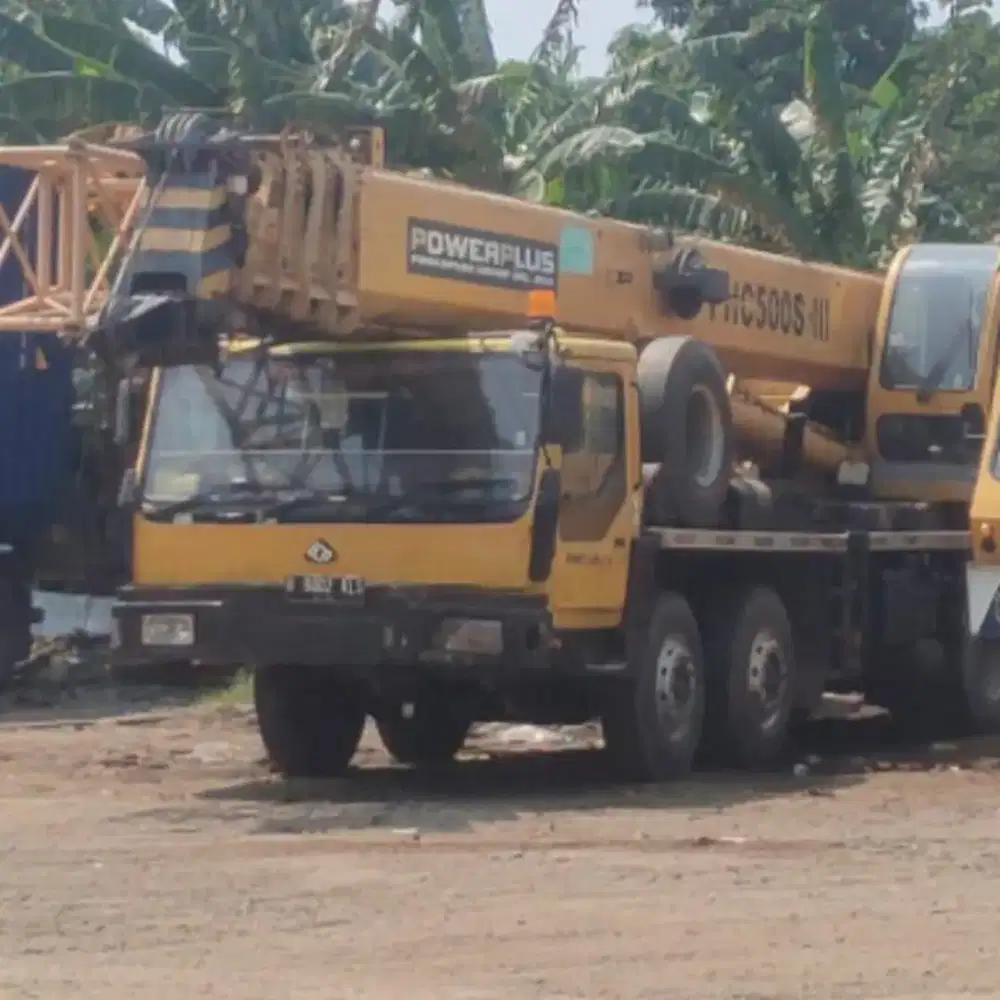 Mobile crane power plus 50 ton tahun 2016