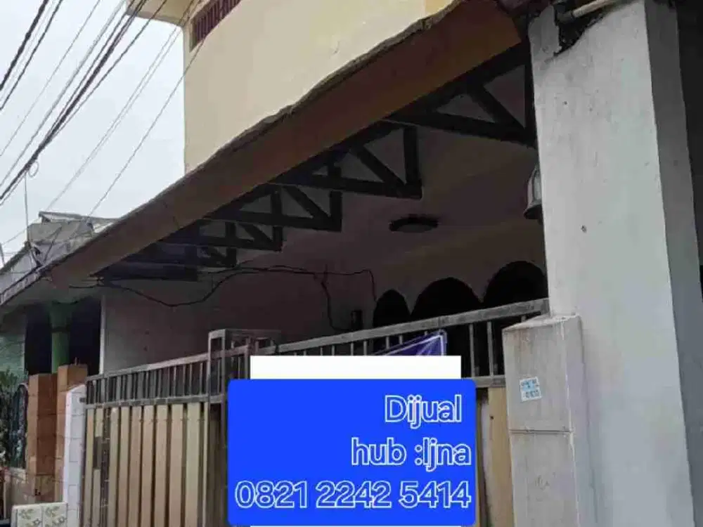 Dijual rumah 2 lantai Perumnas Klender Jakarta timur