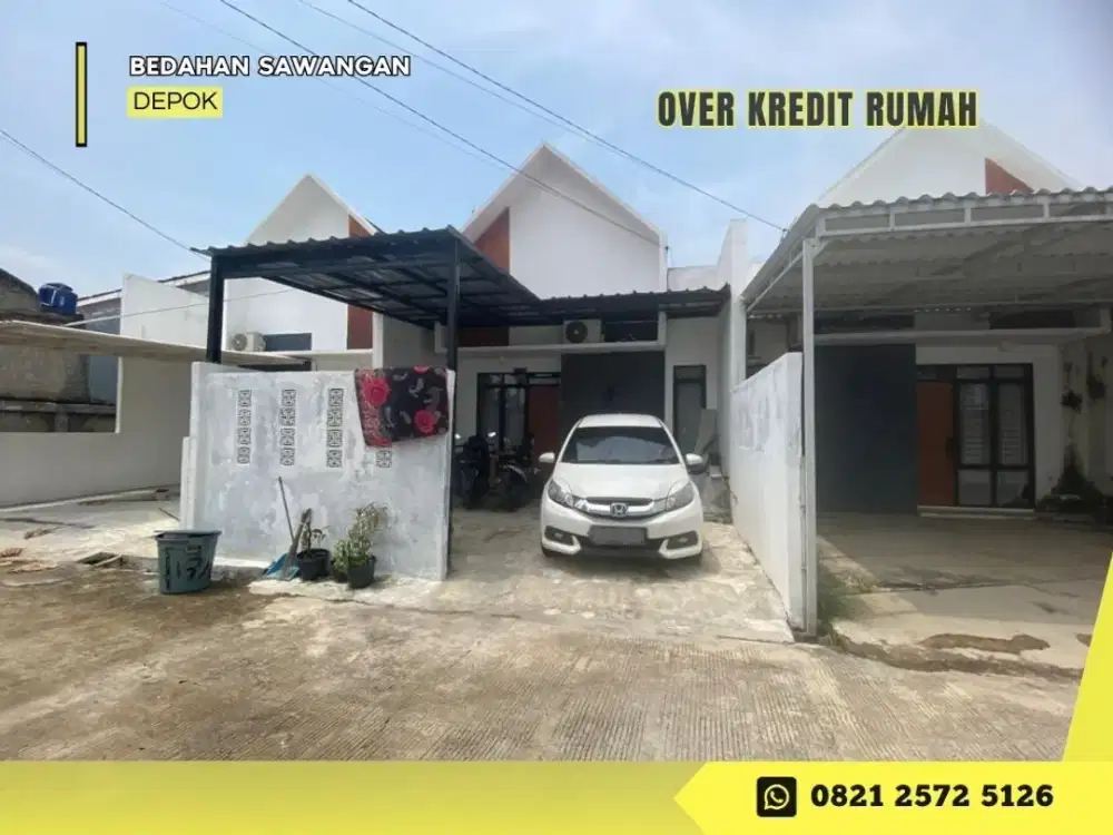 Jual Over Kredit Rmh dkt Tol 63JT di Bedahan Sawangan Depok