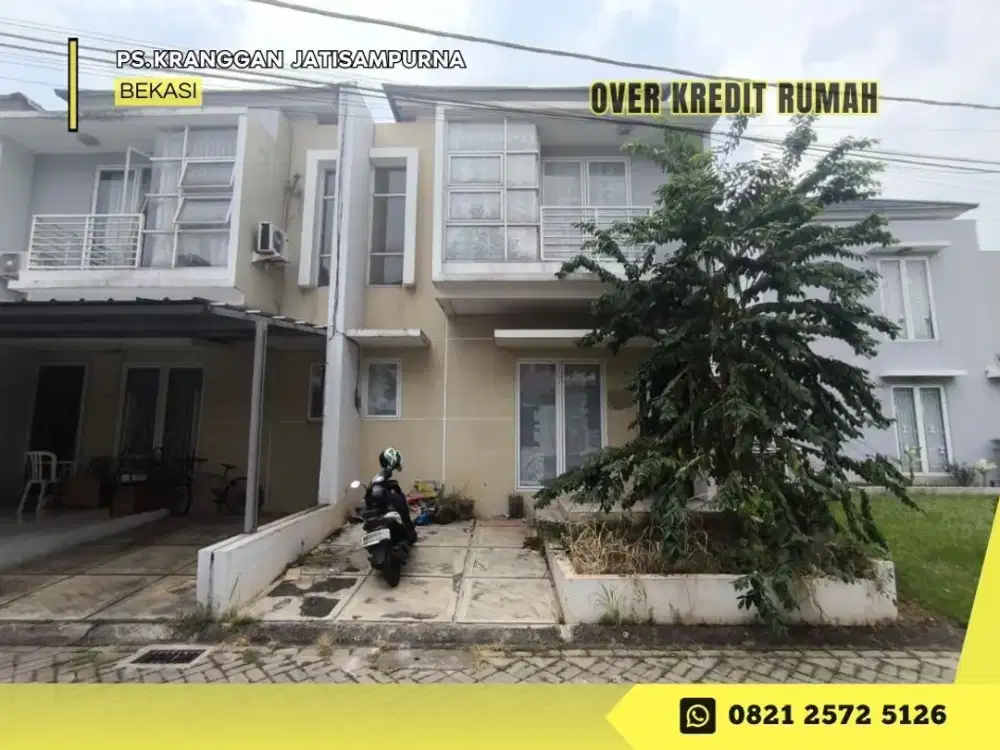 Jual Rumah Take Over 2LT 118JT dkt Tol di Perum Aracelli 2 Residence