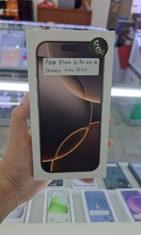 IPhone 16 Pro 256GB Dessert Titanium New Garansi IBOX