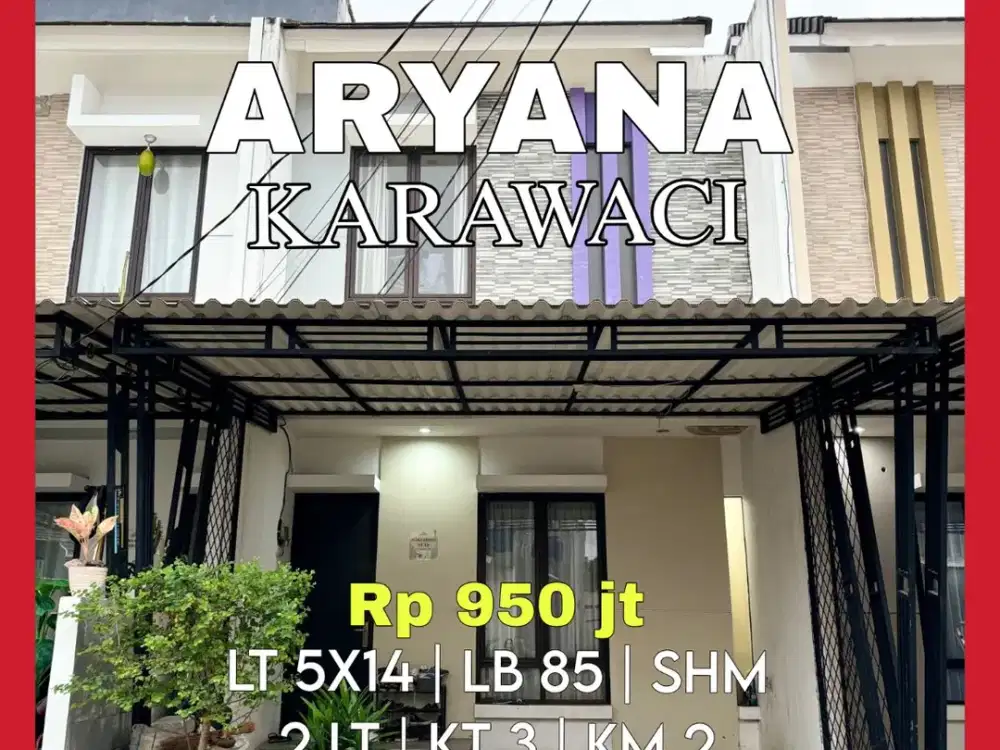 Wilson Rumah siap huni aryana karawaci