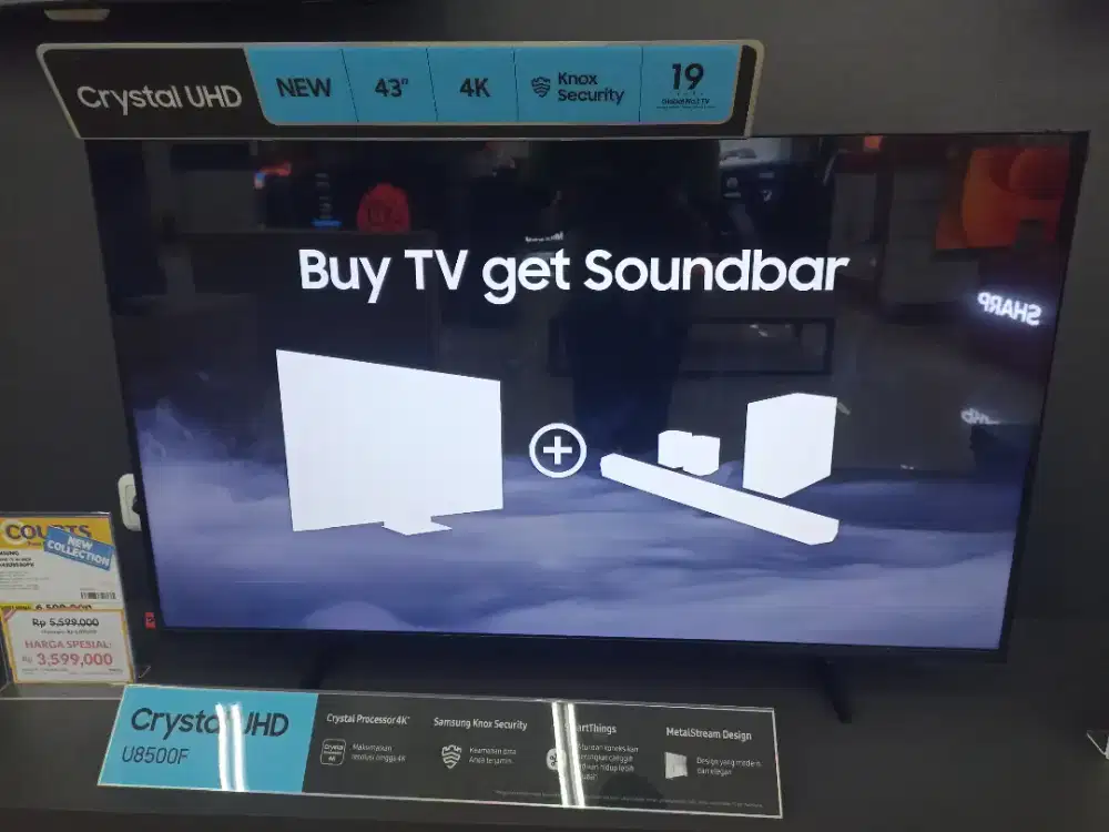 TV Samsung 4K UHD TV 43inch