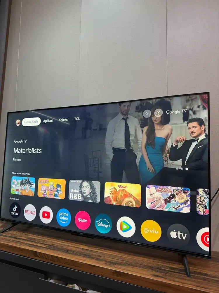 TCL 55 inch 4K Smart TV – Mulus, Terawat, Remote Original