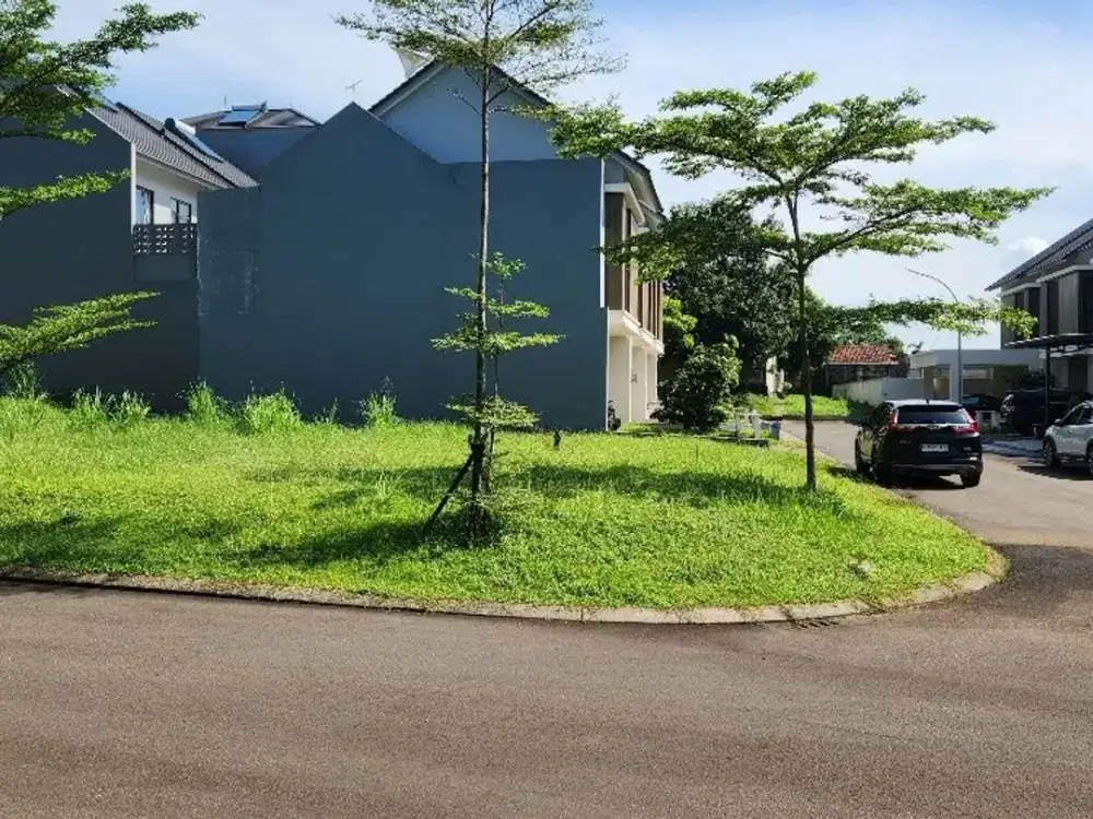 Kavling hoek utara timur siap bangun di lokasi strategis Foresta dekat kemana2 di BSD City