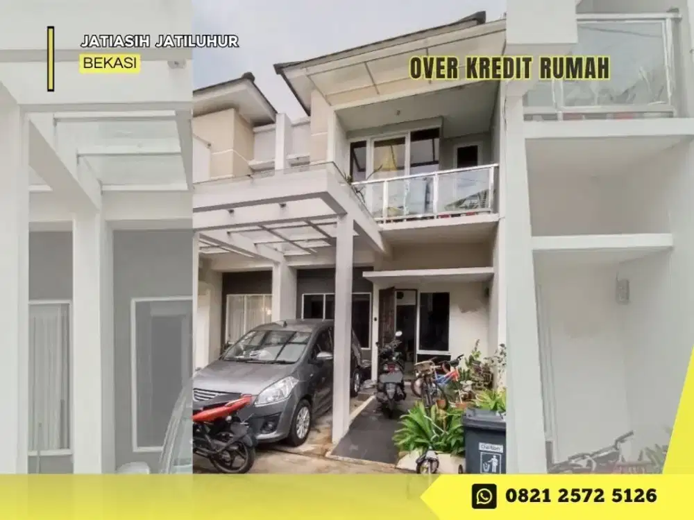 Jual Take Over Rmh 2LT 145JT dkt Tol di Cluster Botani Village Bekasi