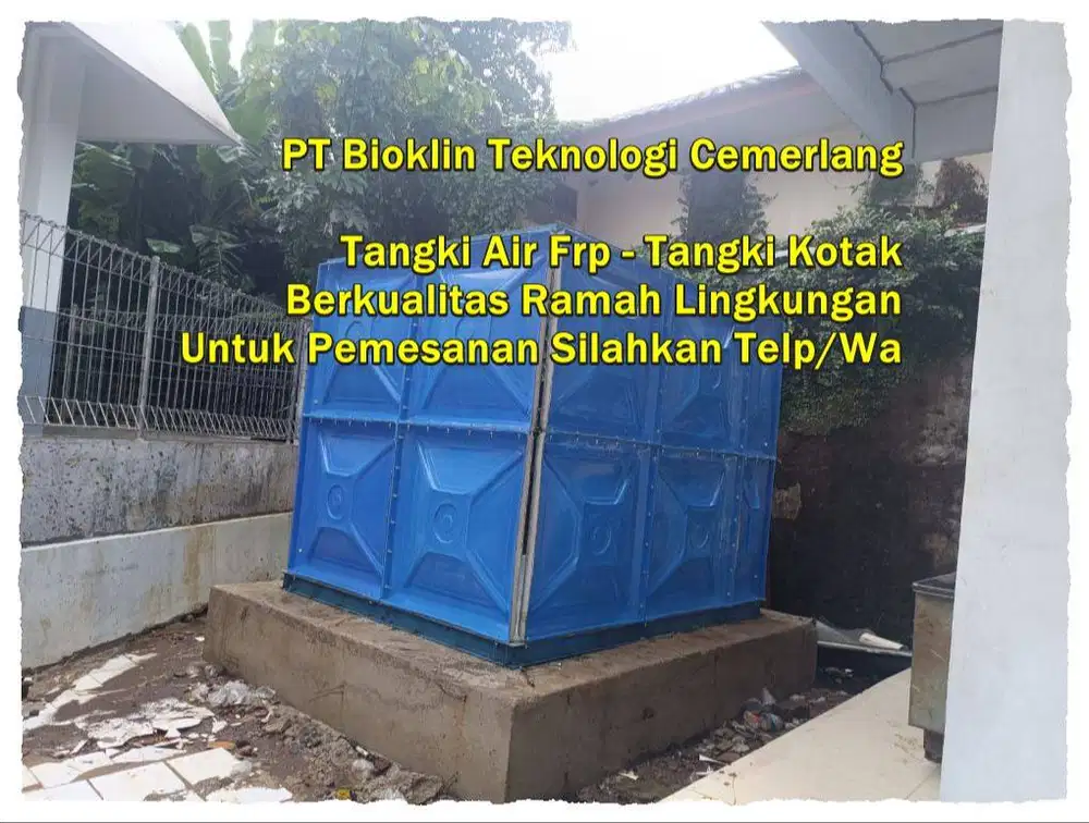 GROUND TANK - PANEL FRP- TANDON FRP - ROOF TANK FRP - TANGKI FIBER