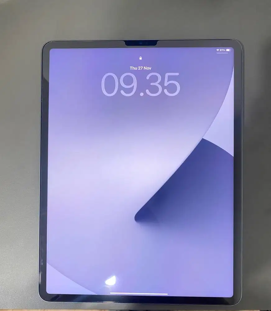 JUAL IPAD M1 12.9 INCH, 256GB, WIFI + LOGITECH KEYBOARD COMBO TOUCH