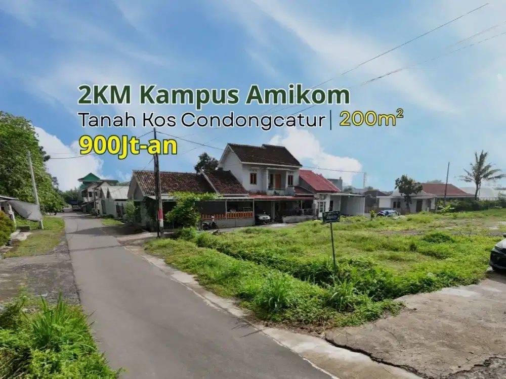 Tanah Dijual Gejayan Jogja, 500m² Tepi Jalan