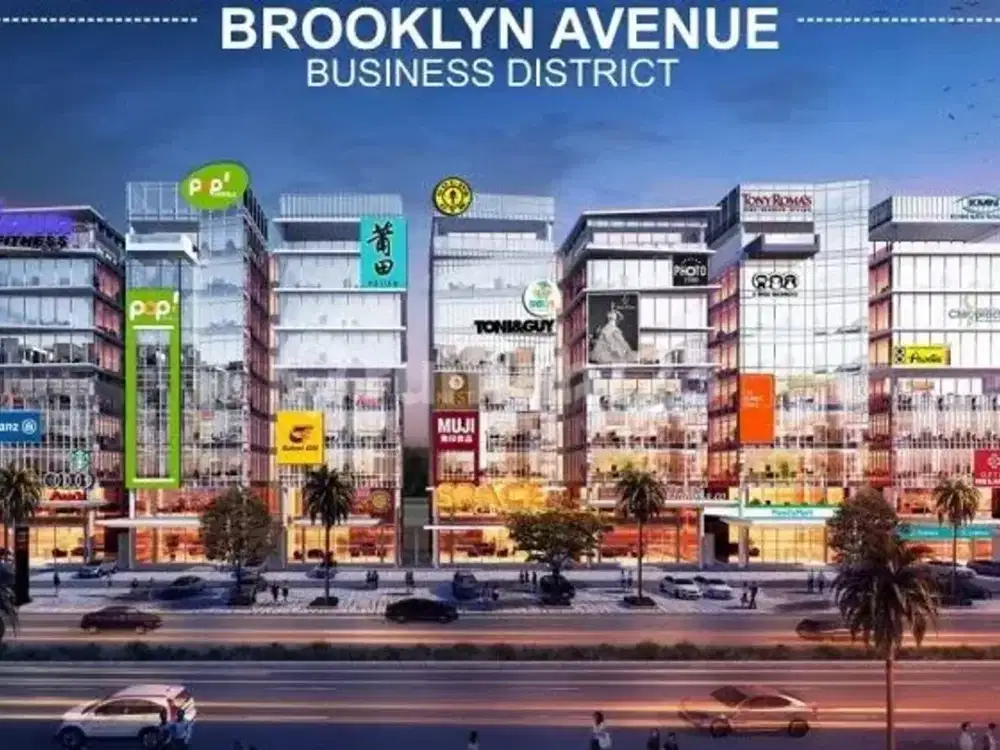 Kavling Komersil Gandeng Paling Murah Di Brooklyn Pik2