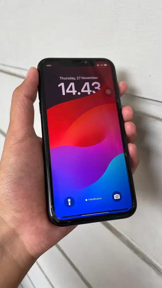 iPhone XR 128gb Hitam (Whitelist)