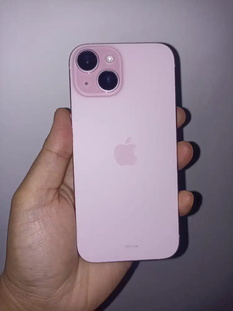 iPhone 15 pink ibox like new garansi on