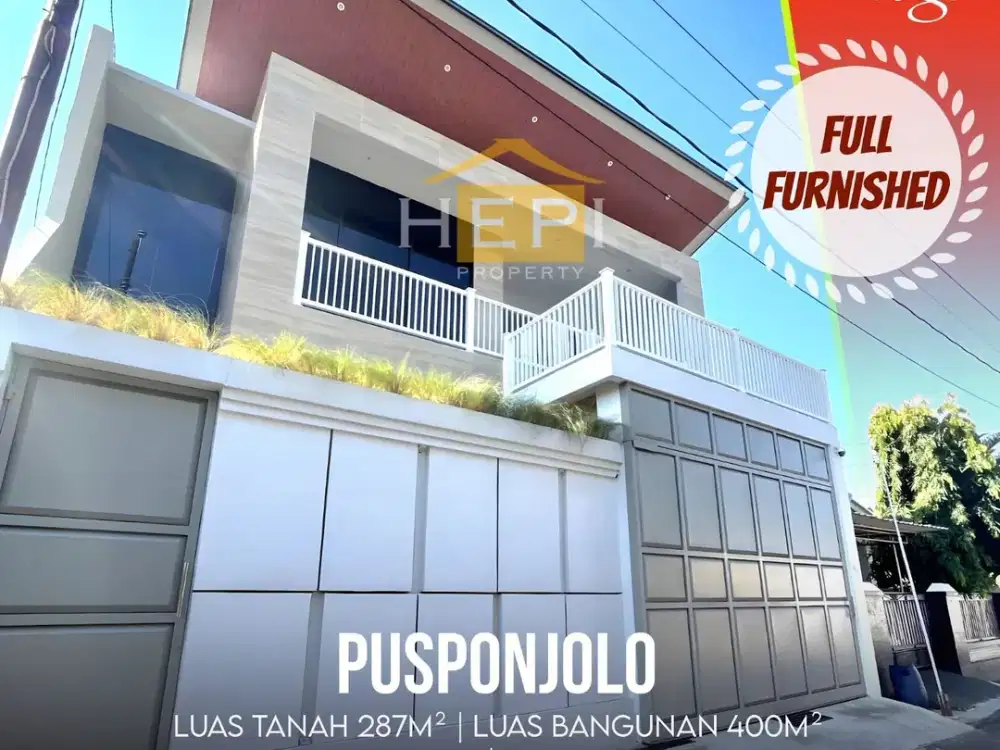 Dijual Rumah Mewah Furnished Pusponjolo Kota Semarang