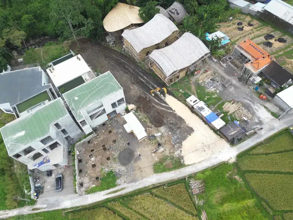 Tanah premium di canggu dimensi ideal dekat luna beach club